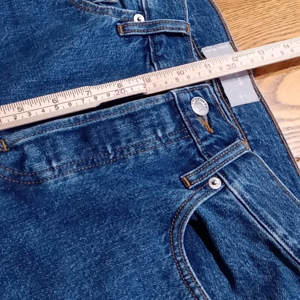 EVERLANE 26 TALL  Women Jeans DENIM Pants BLUE New Casual Work FADED - Picture 5 of 8